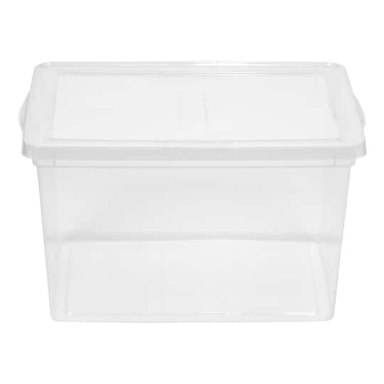 IRIS® 68qt. Clear Snap Top Storage Box